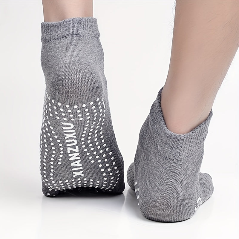Anti slip Yoga Socks With Gripper Five Toe Socks for Men