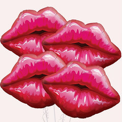 Red Lip Decor Balloon Party Decoration Balloon For Women
