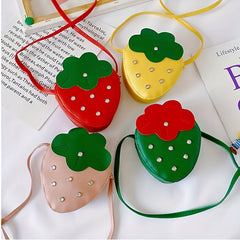 Cute Strawberry Crossbody Bag for Girls