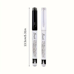 3pcs Waterproof Acrylic Ink Marker Pens for DIY Crafts & Art Supplies