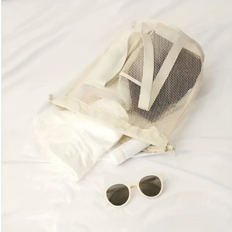 Hollow Out Makeup Bag Travel Toiletry Organizer Drawstring Cosmetic Bag