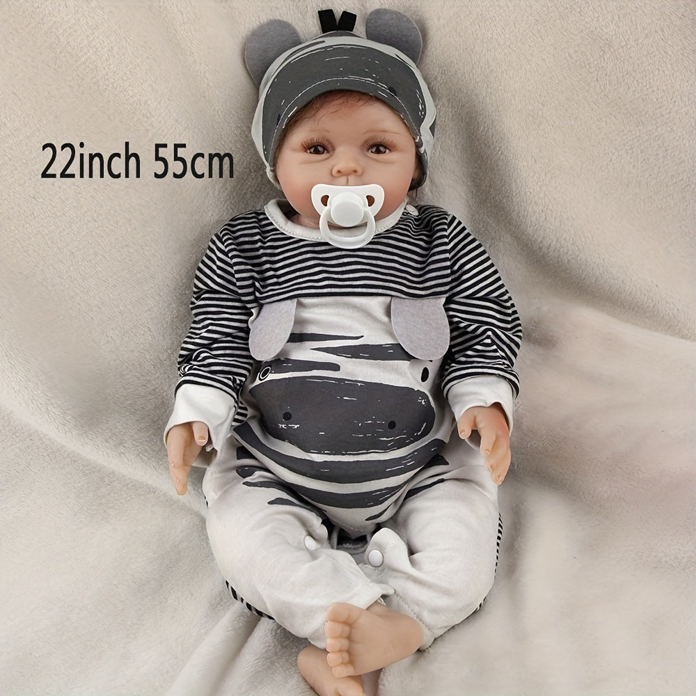 22 Inch 55 Cm Reborn Silicone Doll Realistic Lifelike Dolls