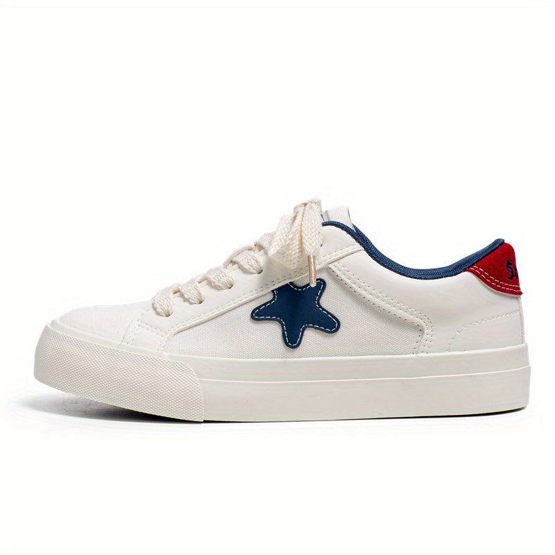 Men's Star Pattern Skate Shoes Non Slip Sneakers For Youth Men