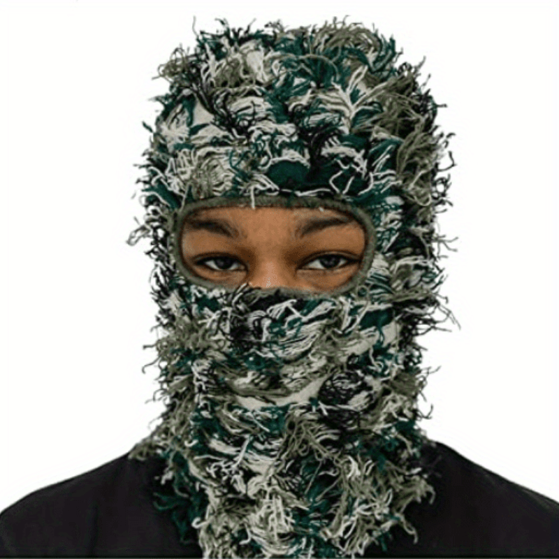 Personalized Camo Woolen Headcover Hat