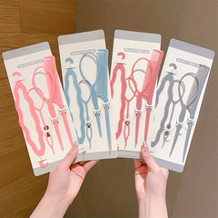 Topsy Tail Hair Tool Hair Loop Combs for Baby Girls