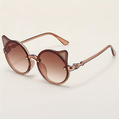 2pcs Boys' Cartoon Cat Ears Sunglasses Party Holiday Eyewear