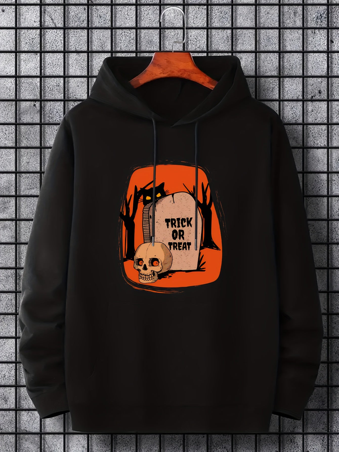 Halloween Men's Graphic Hoodie Sweatshirt Casual Style