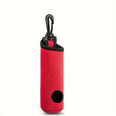 Ball Waist Bag Holds 3 Balls & 3 Tees Fanny Pack with Carrying Hook