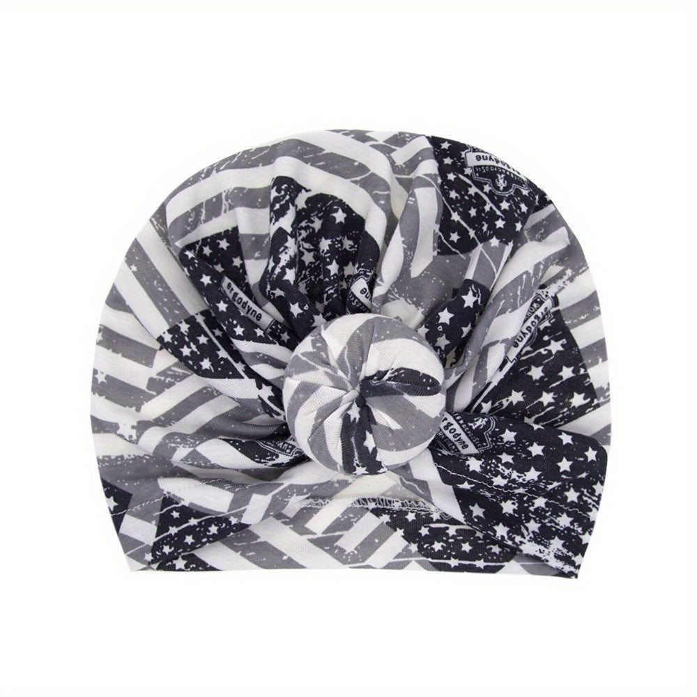 Soft Ball Turban Hat Cap Beanie for Baby Girls Boys Toddlers Infants