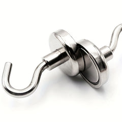 6pcs Magnetic Hooks Strong Load Bearing Storage Key Coat Cup Hanging