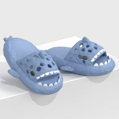 QYA Unisex Meteorite Shark Slides Slippers Lightweight Sandals