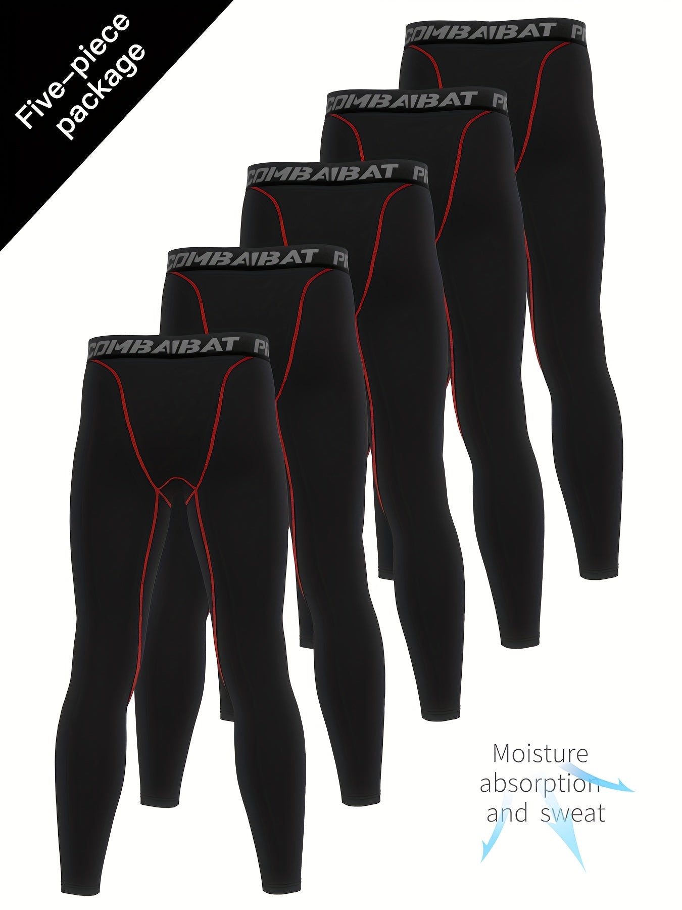 Men's High Stretch Leggings Active Quick Drying Compression Pants