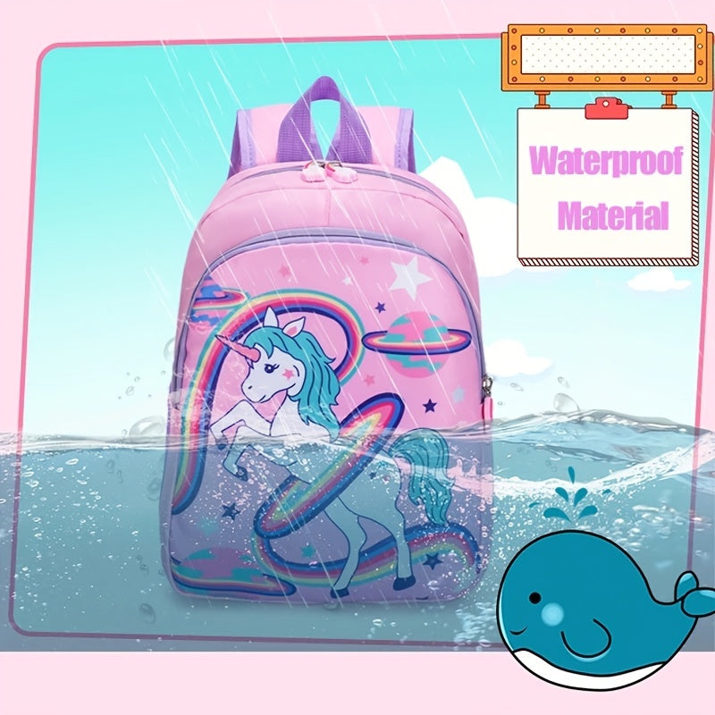 Unicorn School Backpack Large Capacity Primary Schoolbag