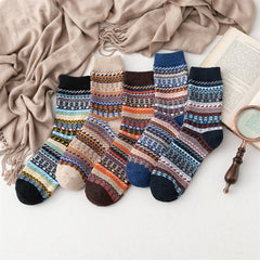 Womens Winter Boot Socks Warm Thick Soft - Pack of 5