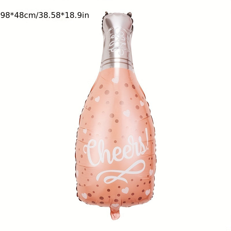 9pc Champagne Beer Balloon Set for Party Decorations