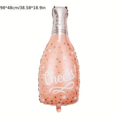 9pc Champagne Beer Balloon Set for Party Decorations