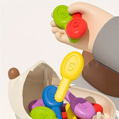 Cute Hedgehog Fine Motor Training Toy for Toddlers 1-3 Years