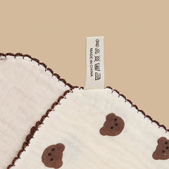 Cartoon Print Baby Burp Cloth All Cotton Handkerchief