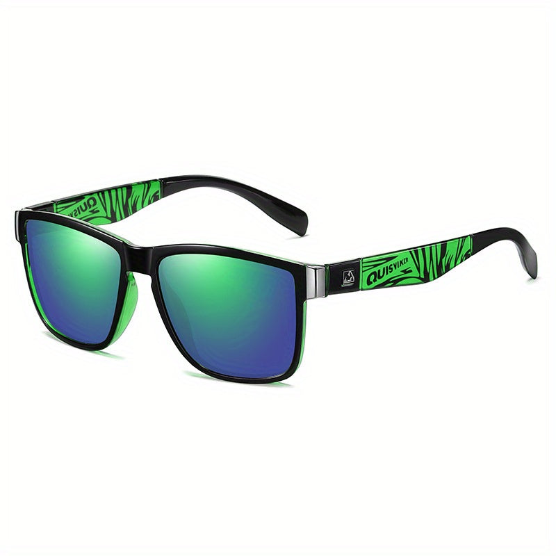 Men's Square Frame Sunglasses Vintage Stylish PC Eyewear UV Protection