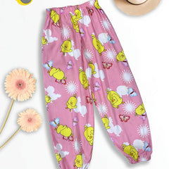 Girls' Duck Graphic Cotton Pajama Pants