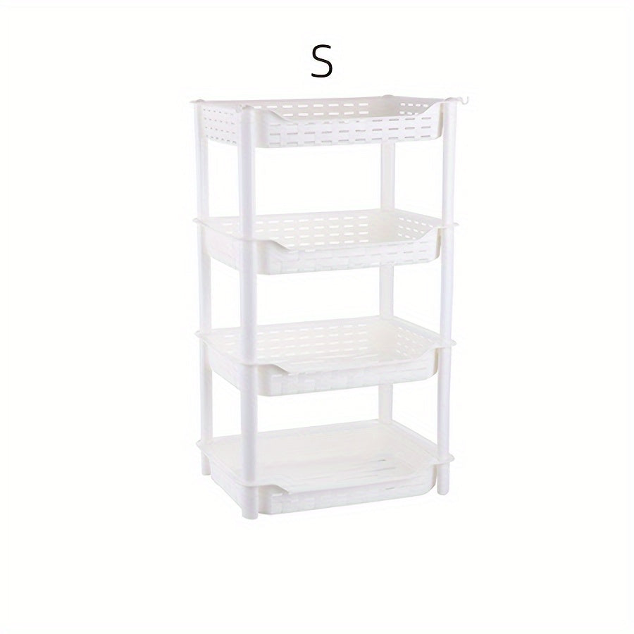 1pc Movable Storage Rack for Home Item Organization