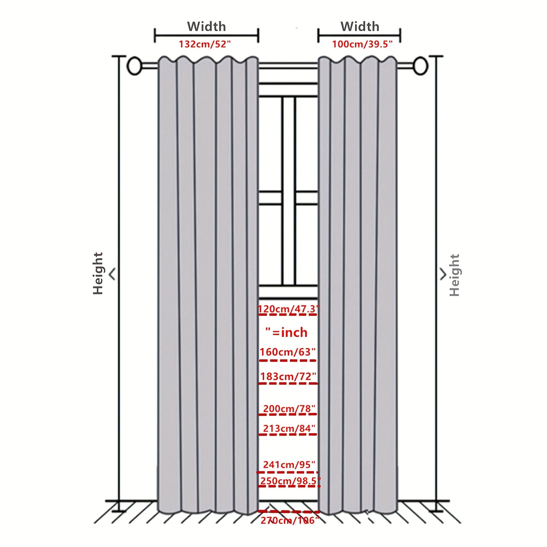 Soft Insulated Thermal Curtains for Bedroom and Living Room