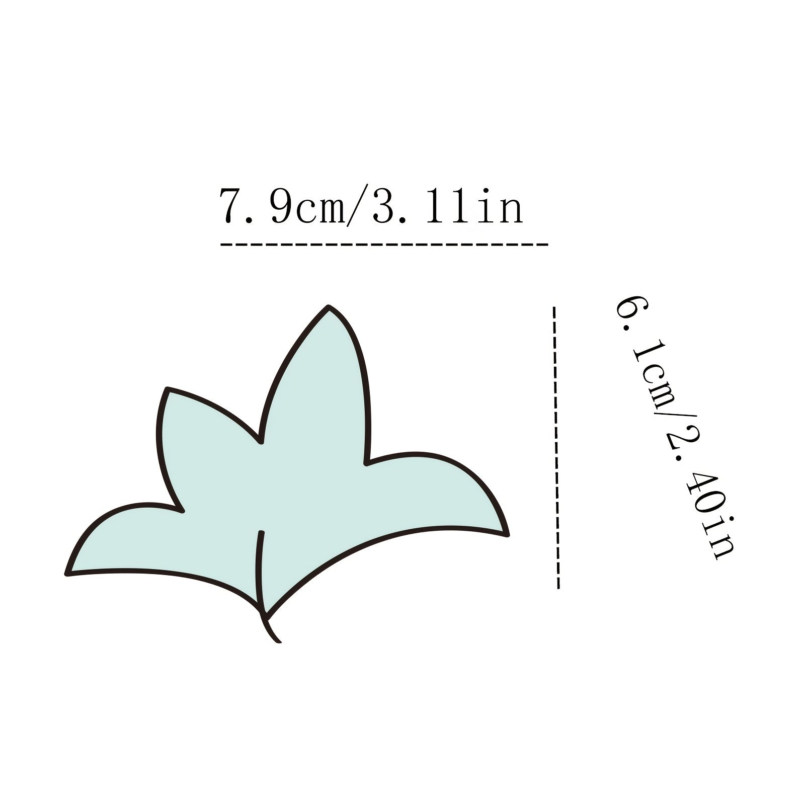60pcs Leaves Vinyl Stickers Set Colorful Back To School Dorm Wall Room DIY Kit