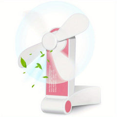 Portable Handheld Fan USB Rechargeable for Travel Office Home Outdoors
