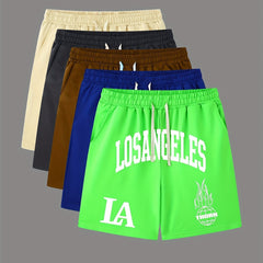 LOS ANGELES Swim Trunk Men's Swimwear Pants Quick Drying