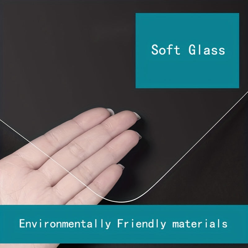 Eco Friendly Transparent PVC Tablecloth Waterproof Heat Resistant