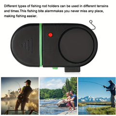 Waterproof Electronic Fishing Alarm LED Light Bite Indicator