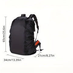 60L Portable Outdoor Backpack Waterproof Dust Cover Travel Backpack Rain Cover
