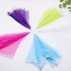 6pcs Collapsible Mesh Food Covers for Outdoor Picnics