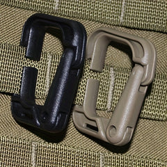 D-ring Buckle Carabiner Backpack Hanging Buckle For Outdoor Camping Hiking