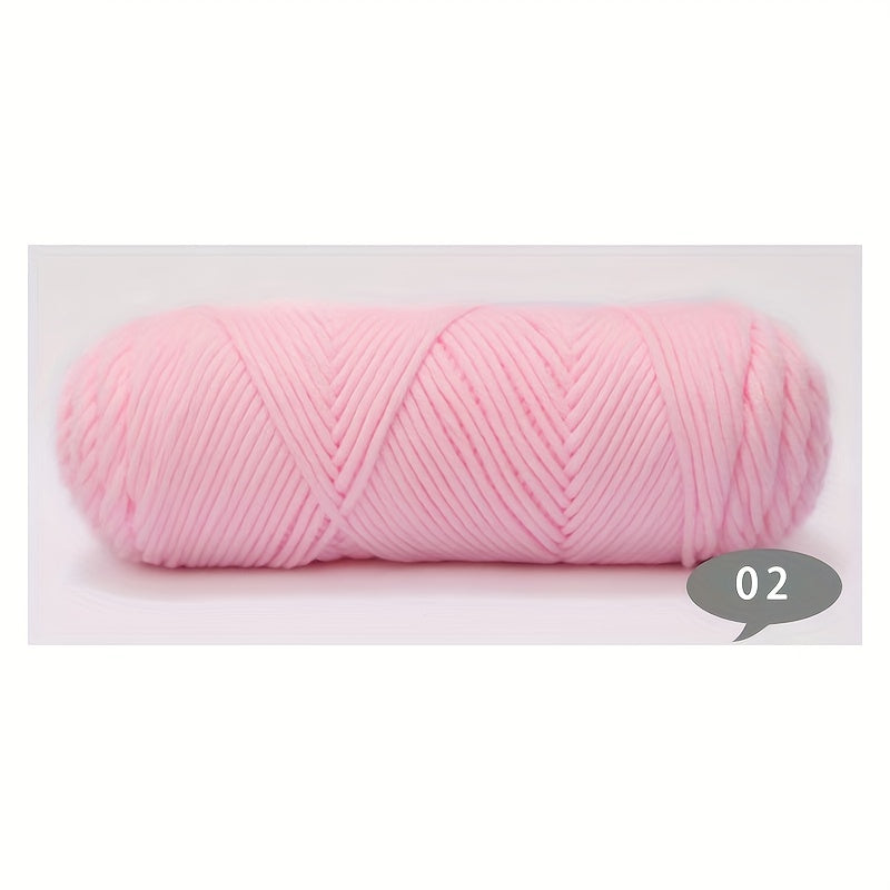 1pc 100 Acrylic 8 strand Lover Cotton Wool Hand knitted Medium Thick Wool