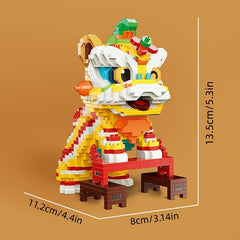Lion Building Blocks Educational Toy