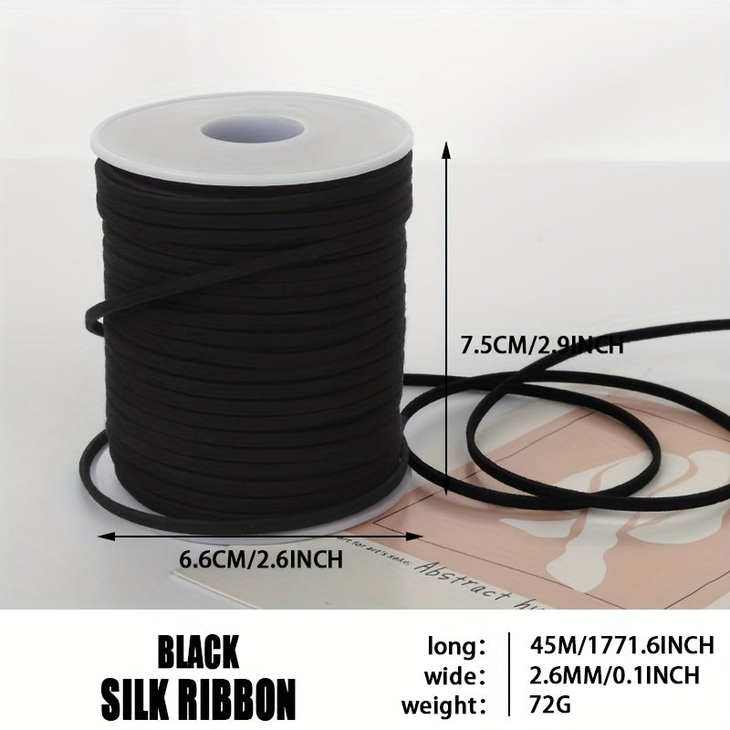 45m Narrow Ribbon Flower Bouquet Tie Manual Leather Rope Decoration Ribbons