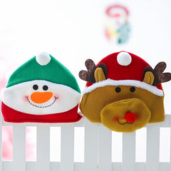 1pc Christmas Hat Santa Snowman Elk Adult&Kids