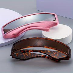 Futuristic Sunglasses Party Punk Style Eyewear