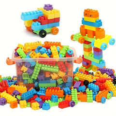 100PCS DIY Building Block Set for Halloween Thanksgiving Christmas