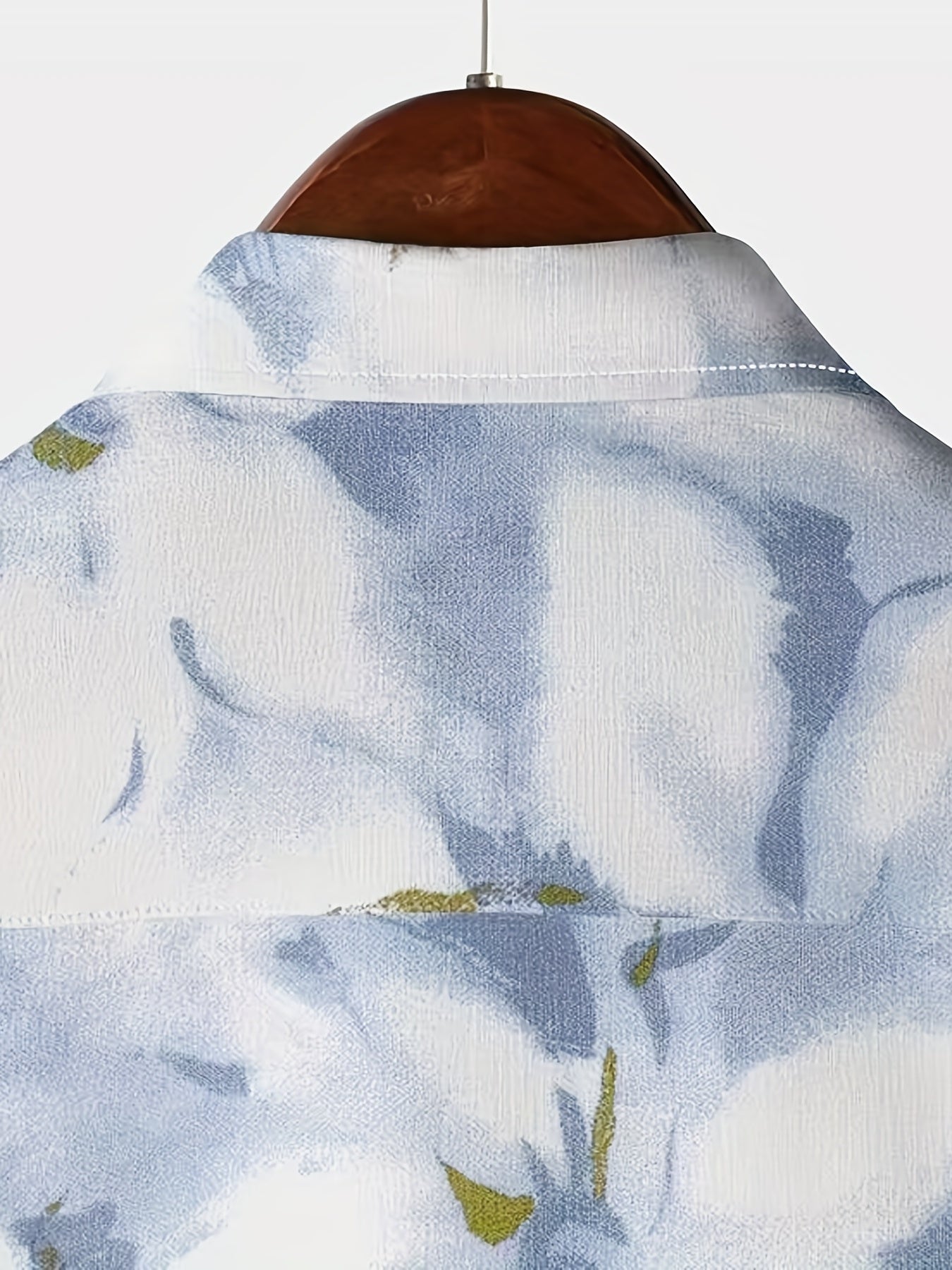 Men's Hawaiian Shirt Abstract Print Regular Fit Short Sleeves for Summer Beach