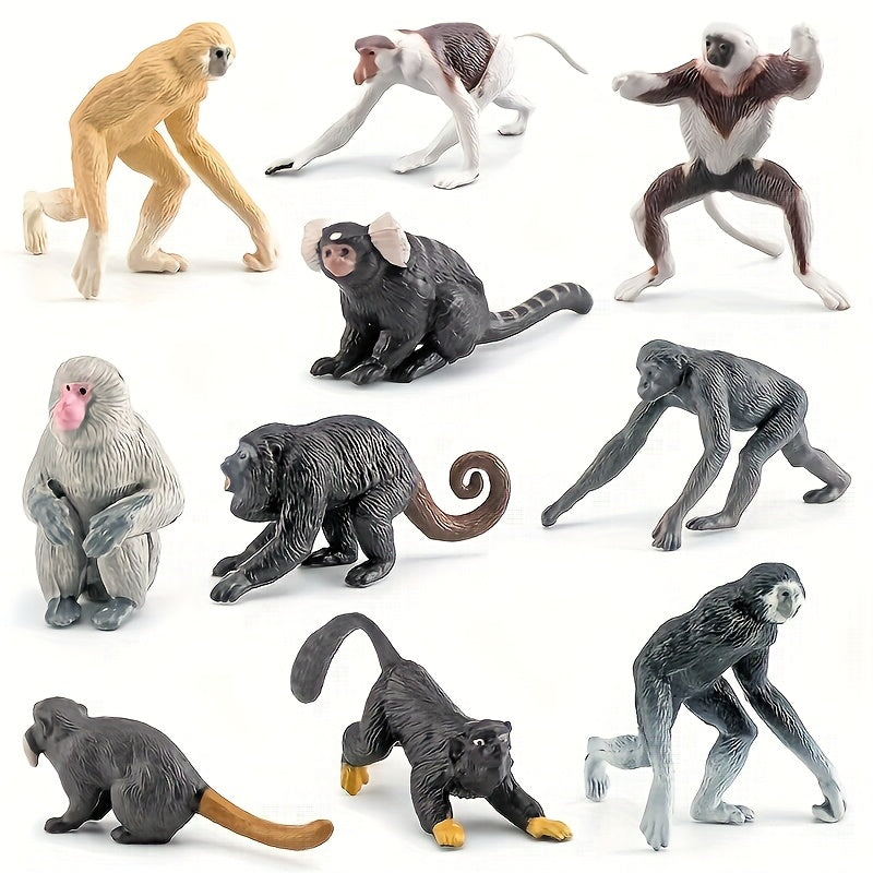 Primate & Oceania Wildlife Model Set Educational Toy