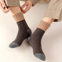Men's Warm Casual Plus Velvet Mid-calf Socks