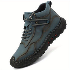 Men's Lace up Boots Casual Stitch Detail Walking Shoes