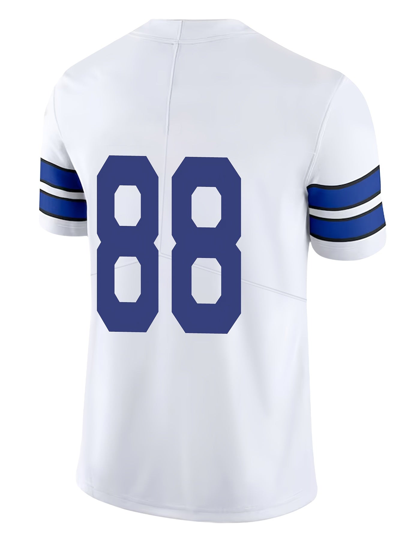 Men's Breathable Rugby Jersey Active V Neck Short Sleeve Uniform