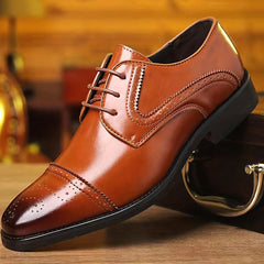 Men's Lace Up Dress Shoes Non Slip Formal Shoes