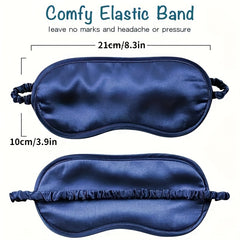Soft Breathable Sleep Eye Mask - Blackout Blindfold for Night Sleeping
