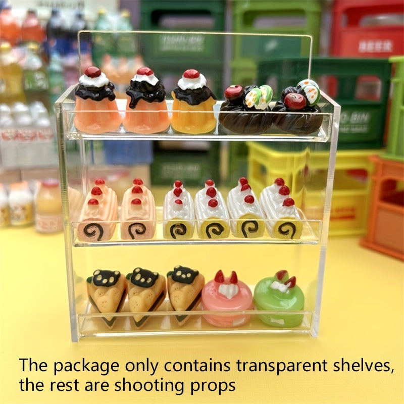 1:12 Scale Dollhouse Layer Rack Shelves for Kitchen or Bathroom