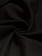 Solid Turtleneck Coat Long Sleeve Outerwear Women's Clothing