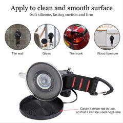 Durable Camping Suction Cup Hooks